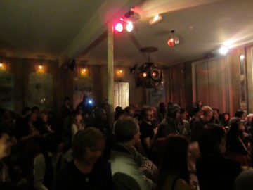 Audience in the Old Queens Head
